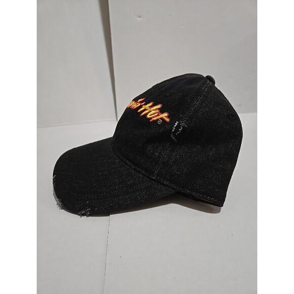 Cheetos Flamin' Hot Black Denim Adjustable Strap Hat Cap - Picture 5 of 14